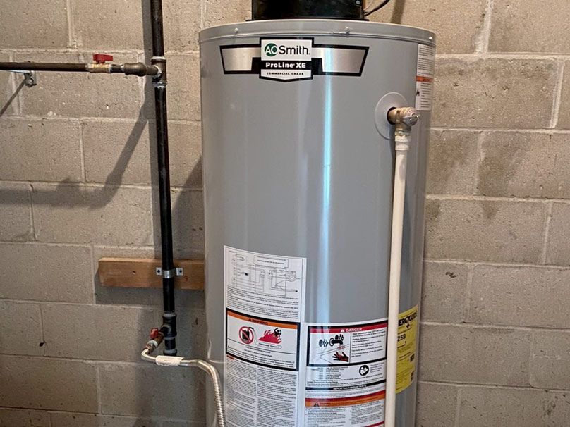 water heater installed by Perfect Air