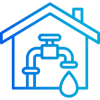 High-quality HVAC service icons representing air and water system maintenance in New Jersey.