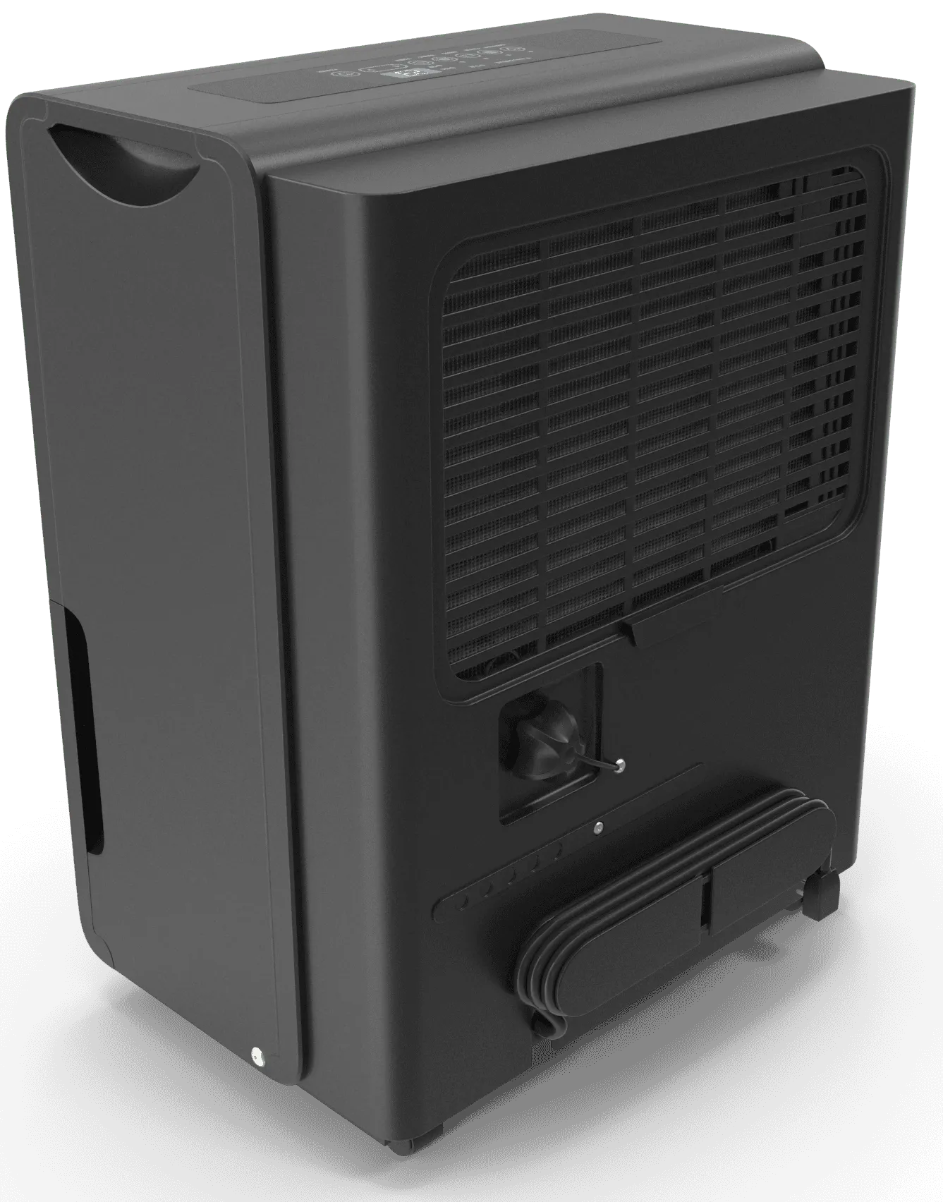 Whole-home humidifier and dehumidifier equipment.