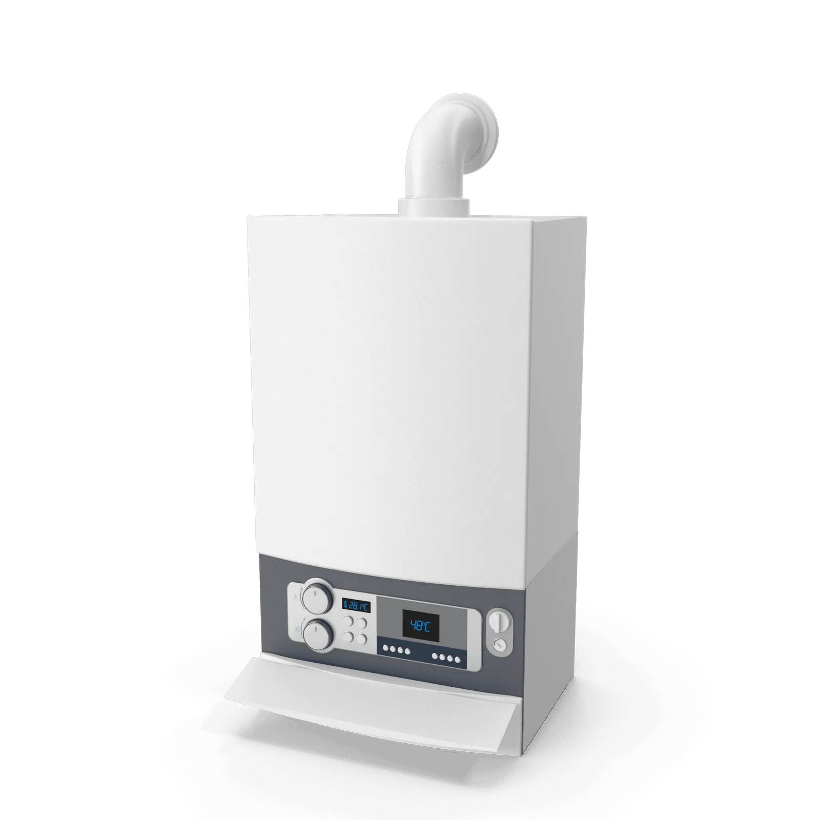 Combination boiler unit.