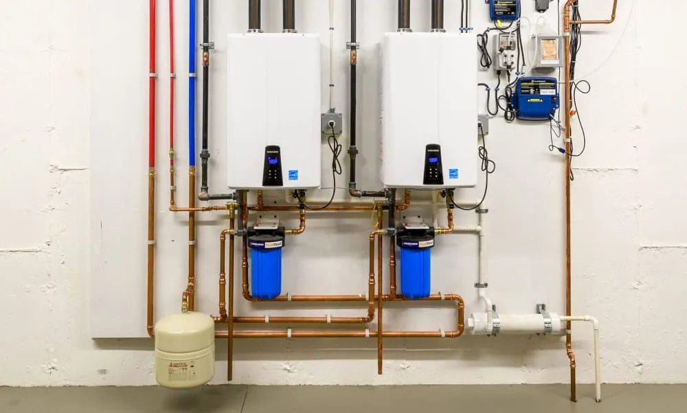 Tankless water heater installation service in New Jersey.