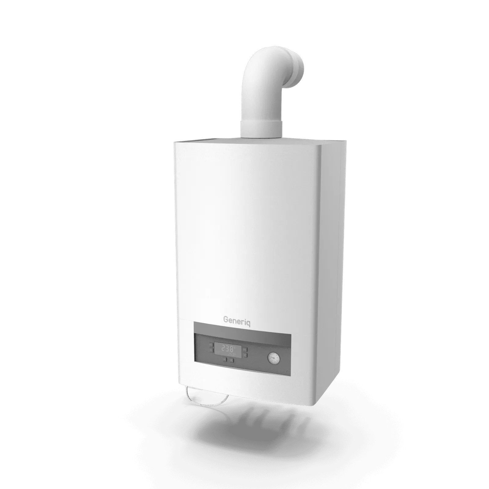 Conventional boiler unit.