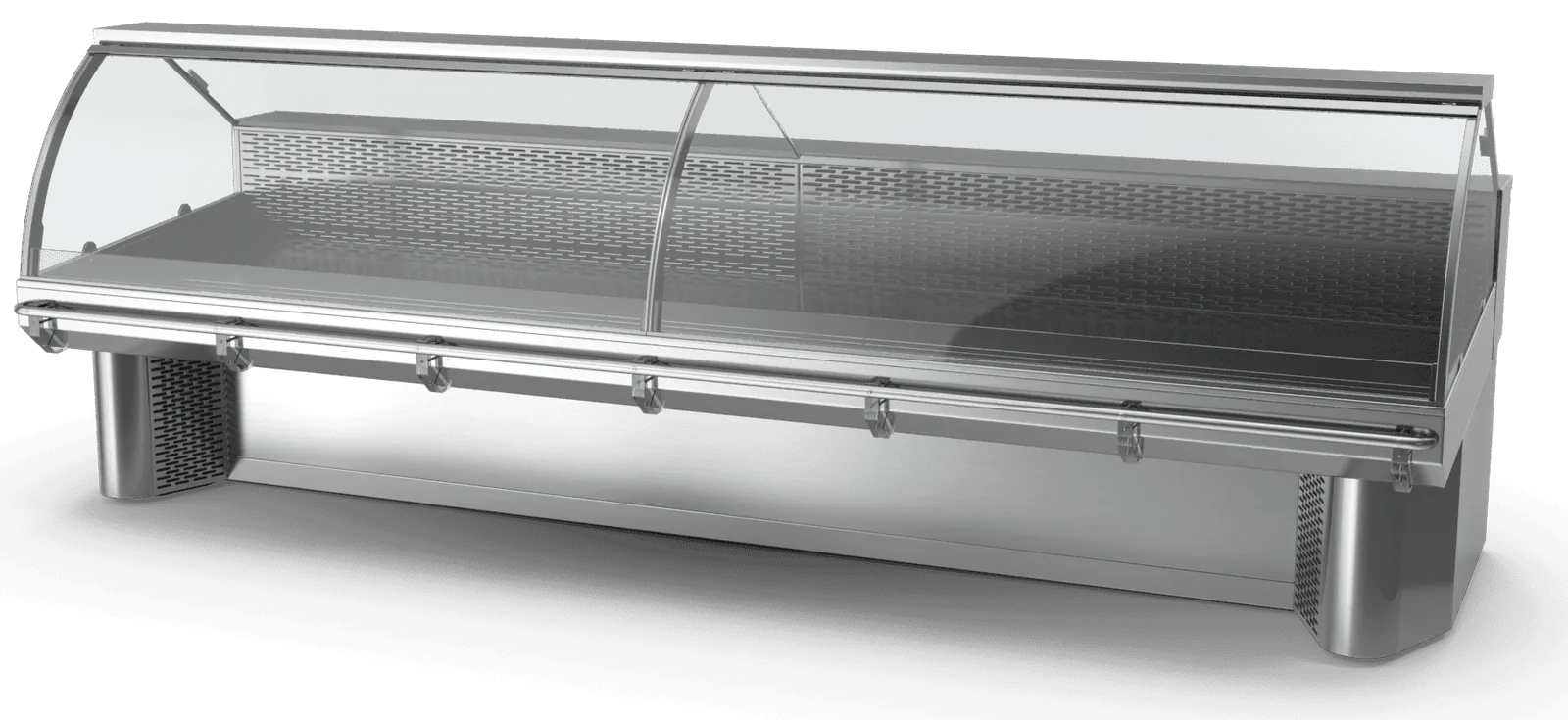 Commercial refrigeration display case.