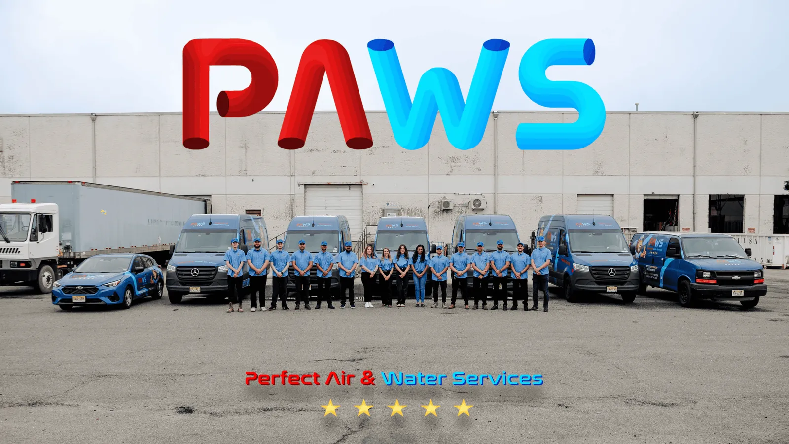 Perfect Air & Water service fleet