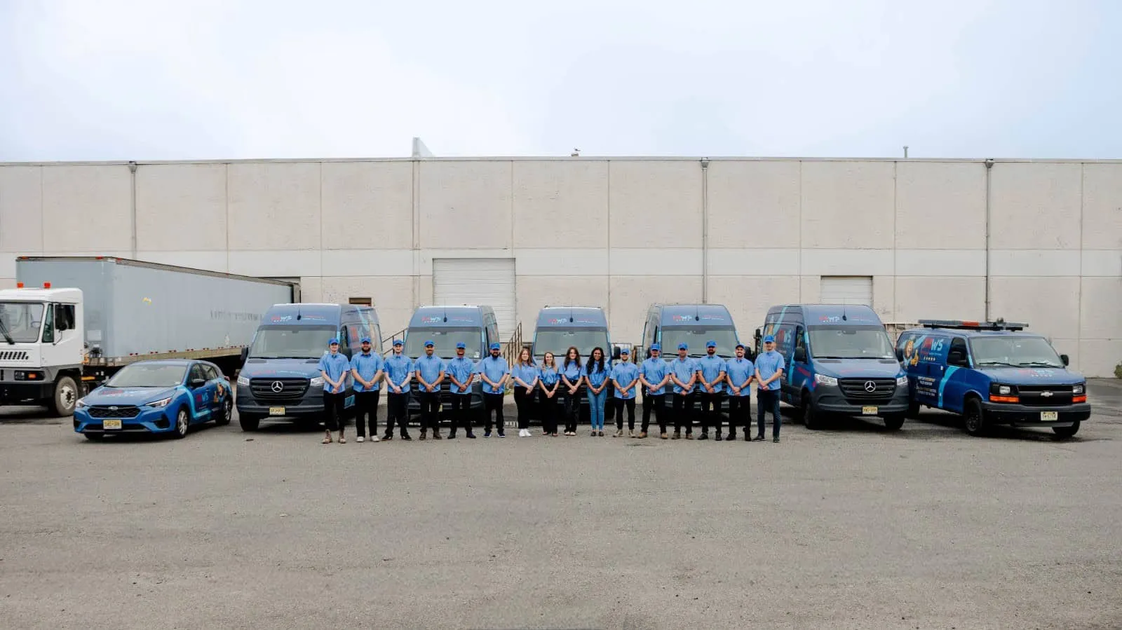 Perfect Air & Water service trucks