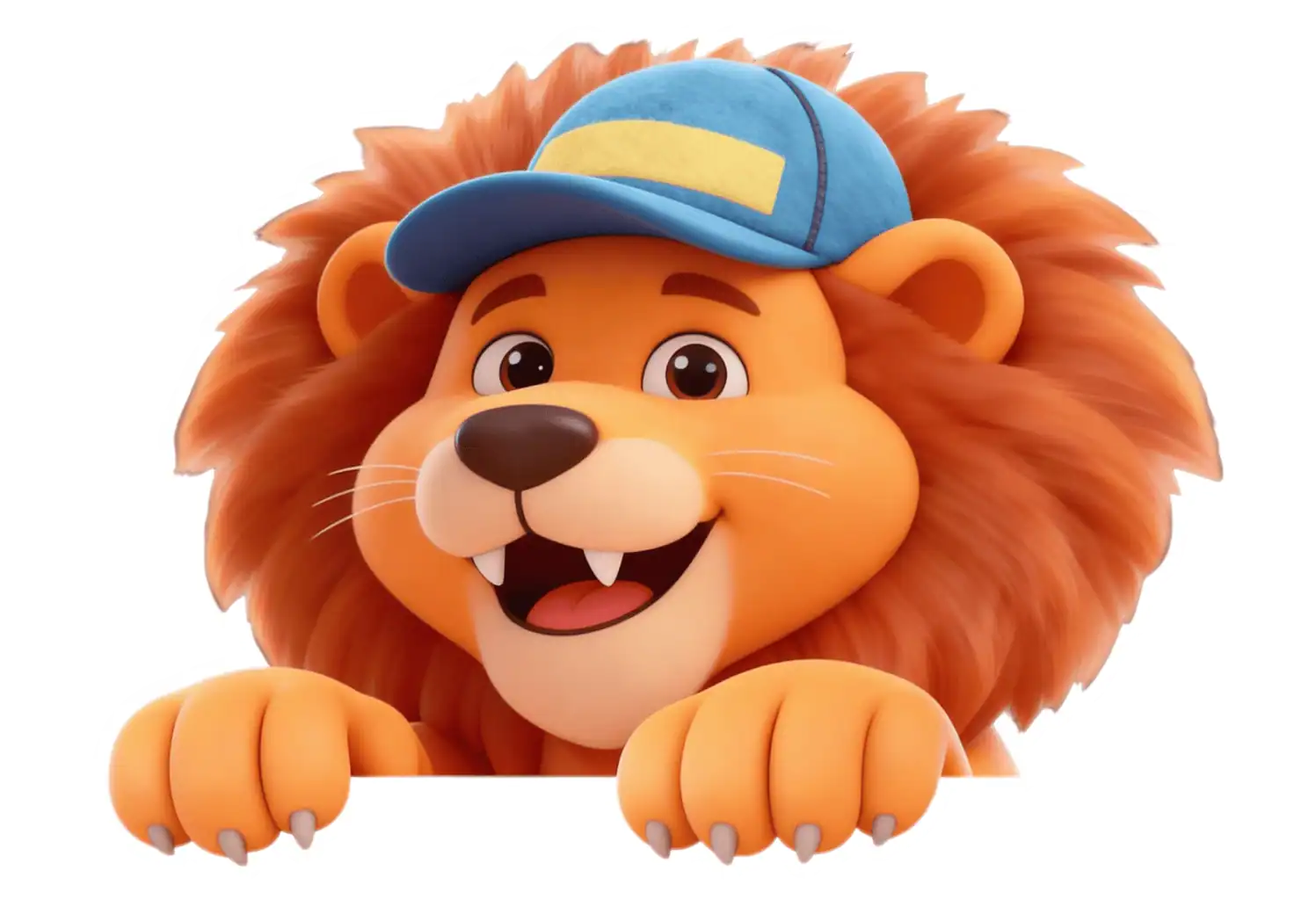PAWS Lion Mascot