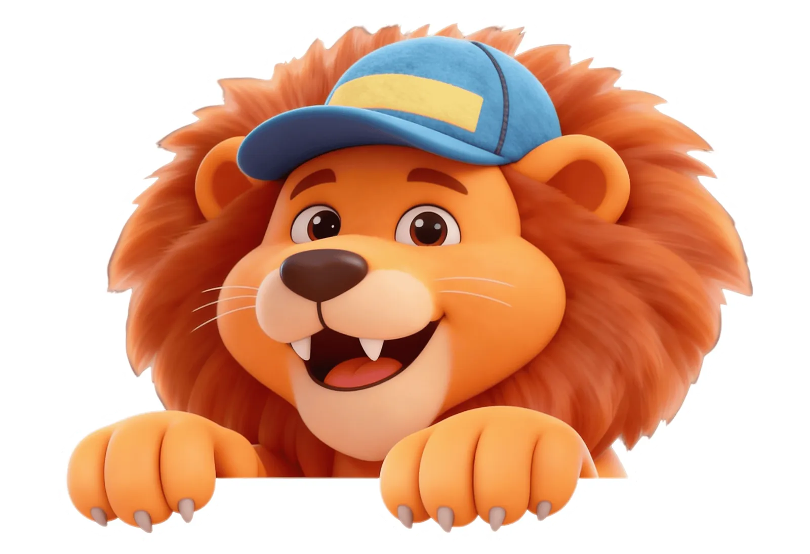PAWS Lion Mascot