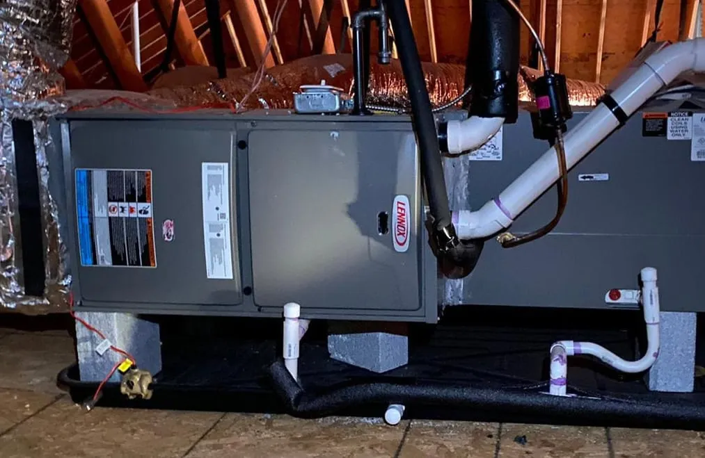 HVAC project equipment in New Jersey