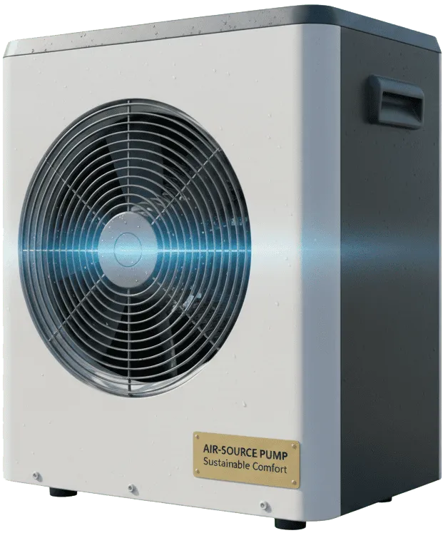 Air source heat pump for efficient heating and cooling in New Jersey.