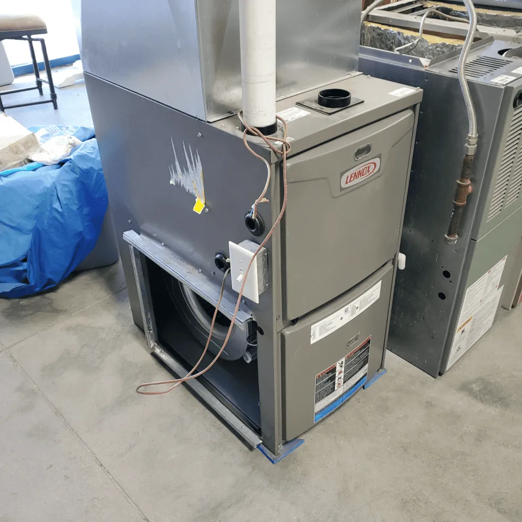 HVAC maintenance plan tools and service equipment.