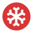 Warning sign icon