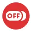Warning sign icon