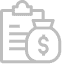 Clipboard and Dollar Sign